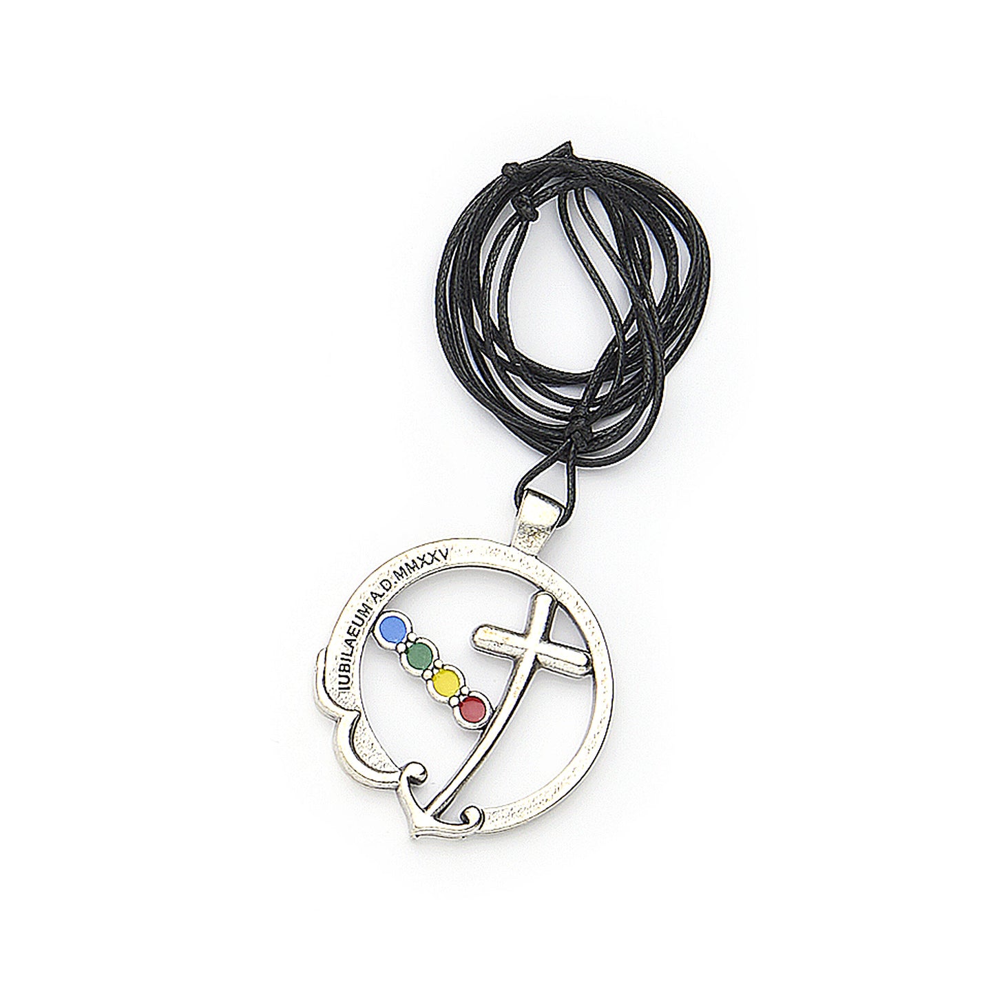 ENAMEL JUBILEE MEDAL WITH CORD