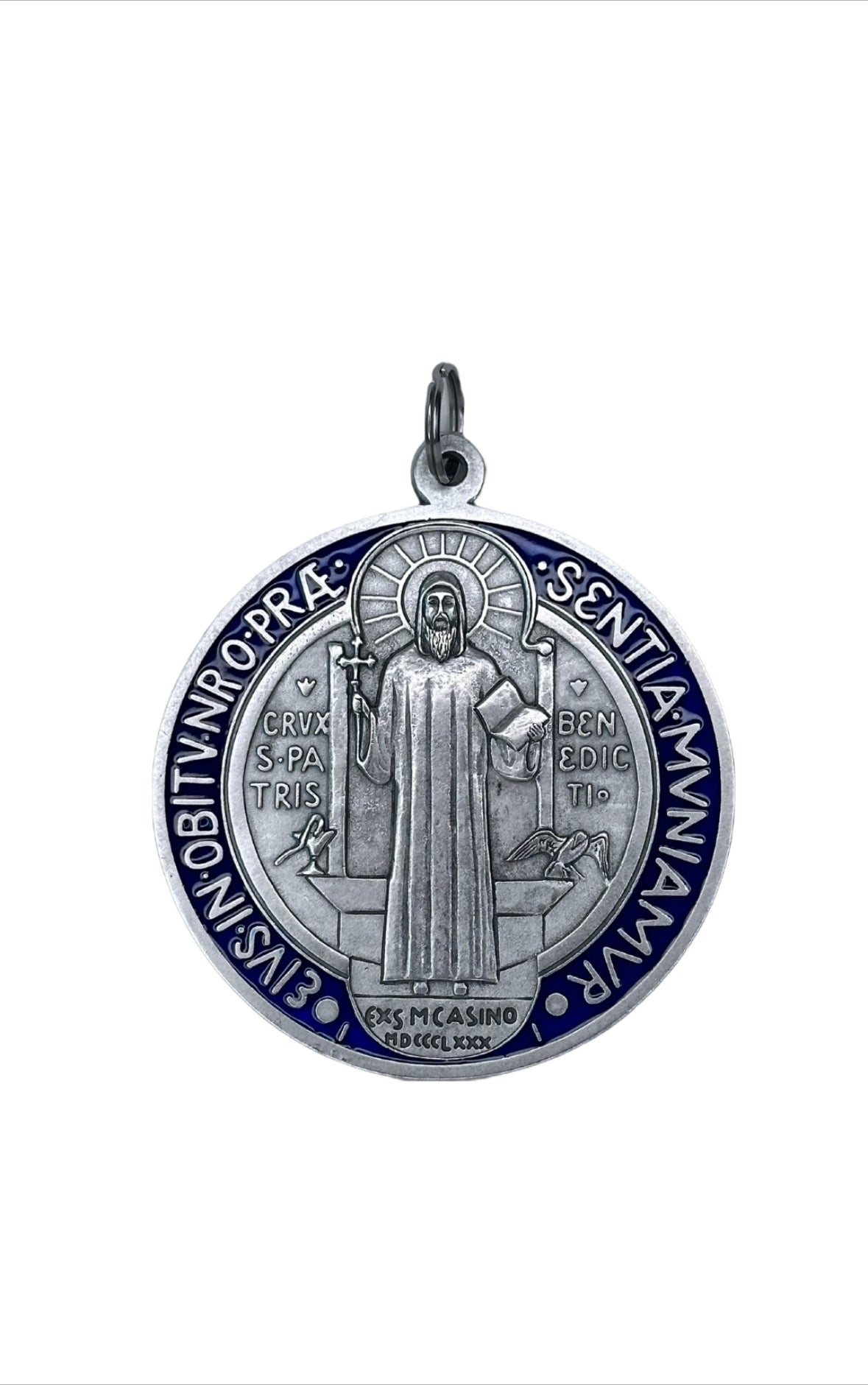 Sain Benedict Medallion 3.8 Inches
