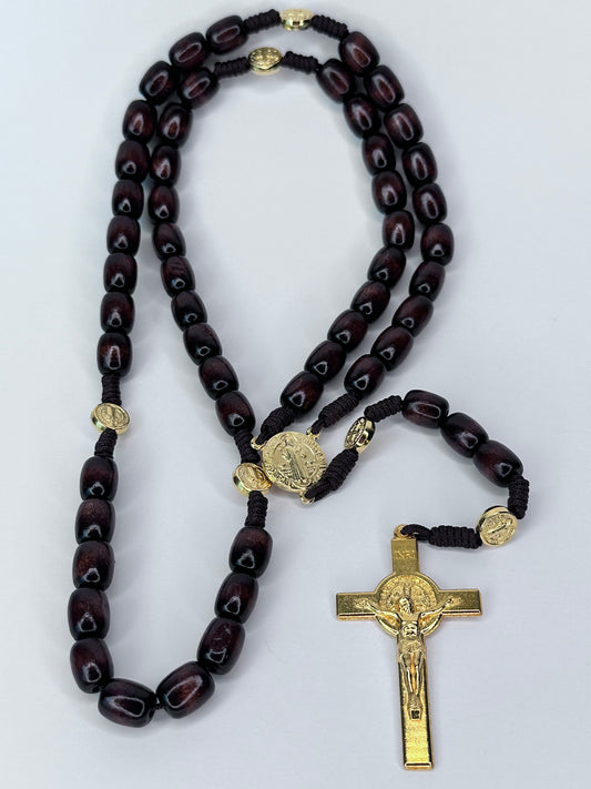 Rosario San Benito Marrón Oscuro