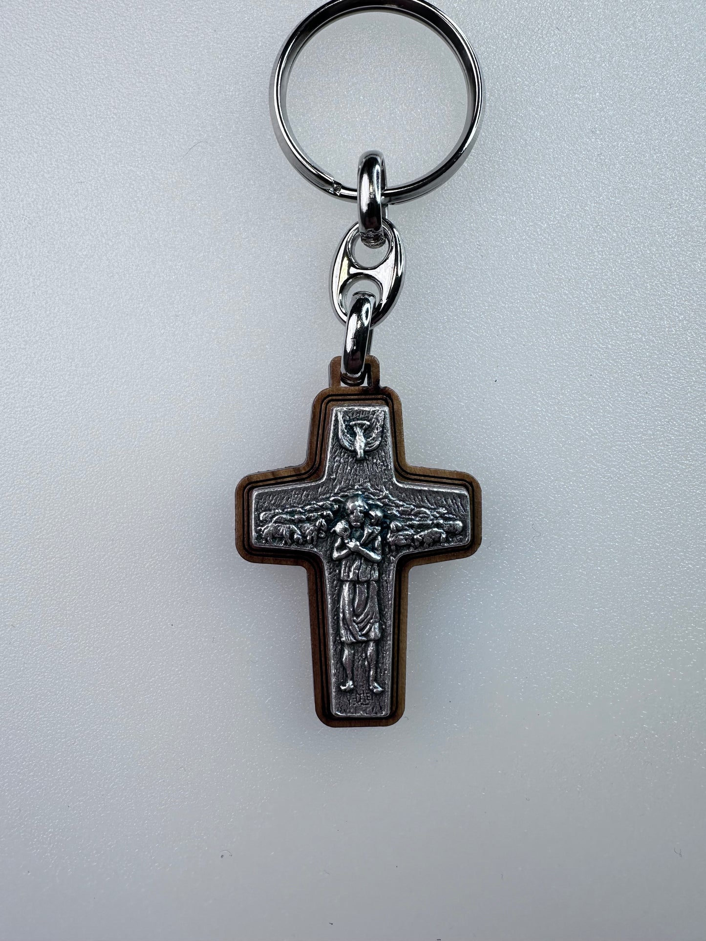 The Cross of the Good Shepherd Olive Wood