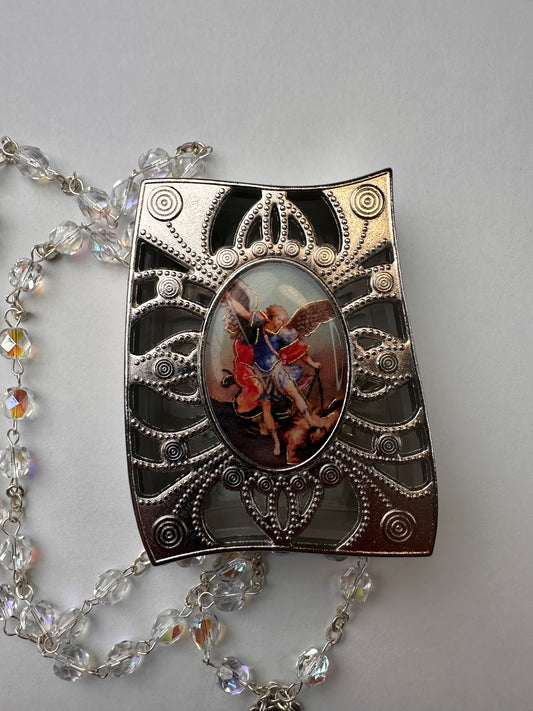 Porta Rosario de Metal/ Rosario de San Miguel Arcángel