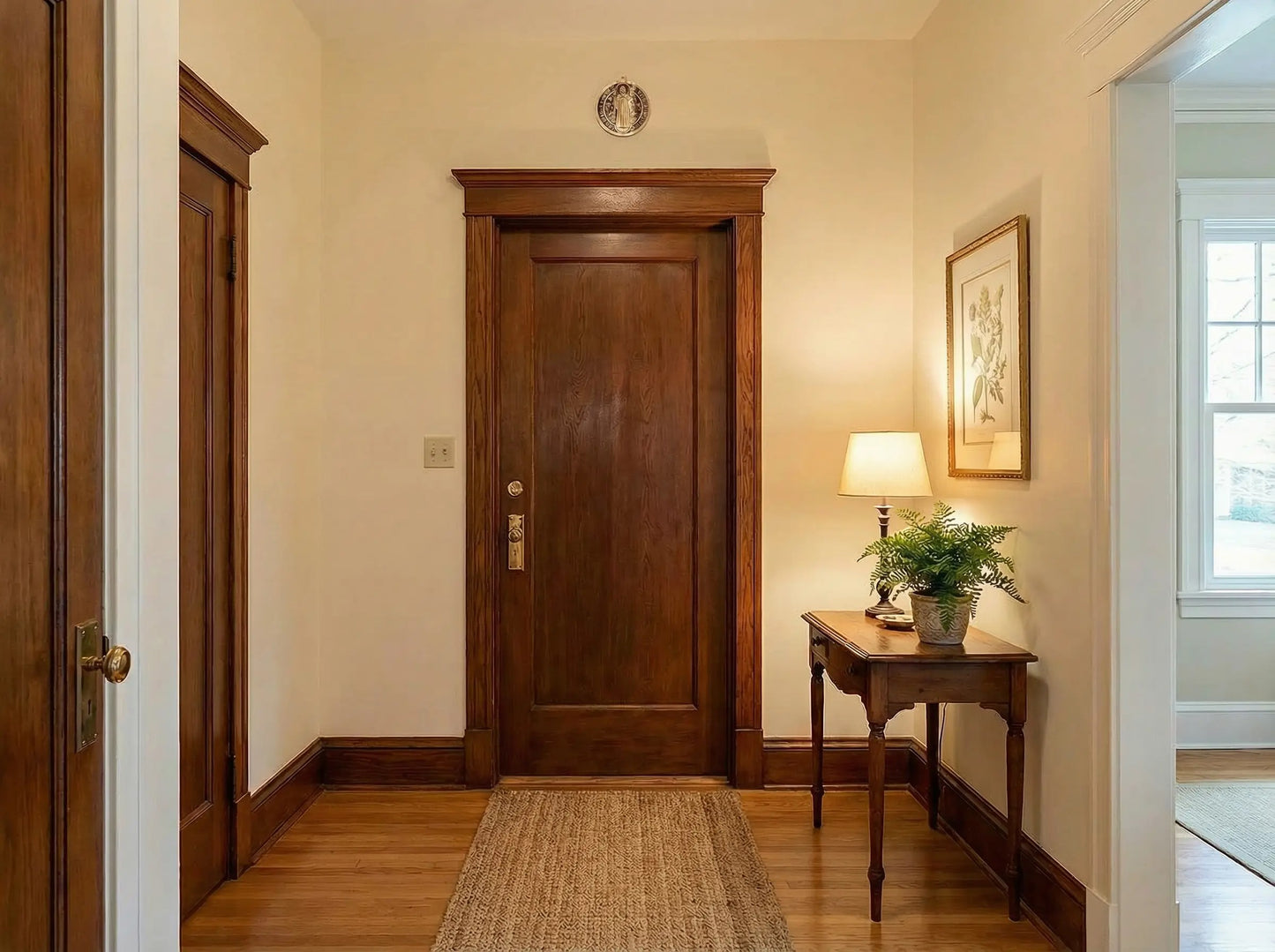 St. Benedict Medal in Olive Wood - 5.9 inches