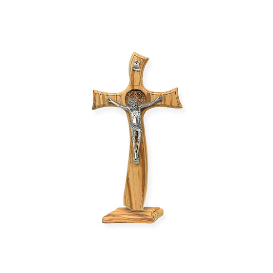 Crucifijo de San Benito de Madera de Olivo