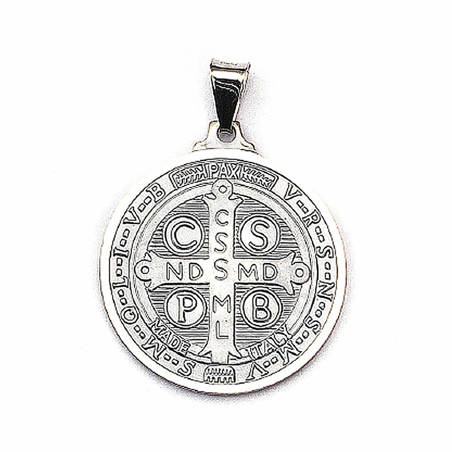 St. Benedict Italian Silver Medal – 1.5 inches / 14 grams