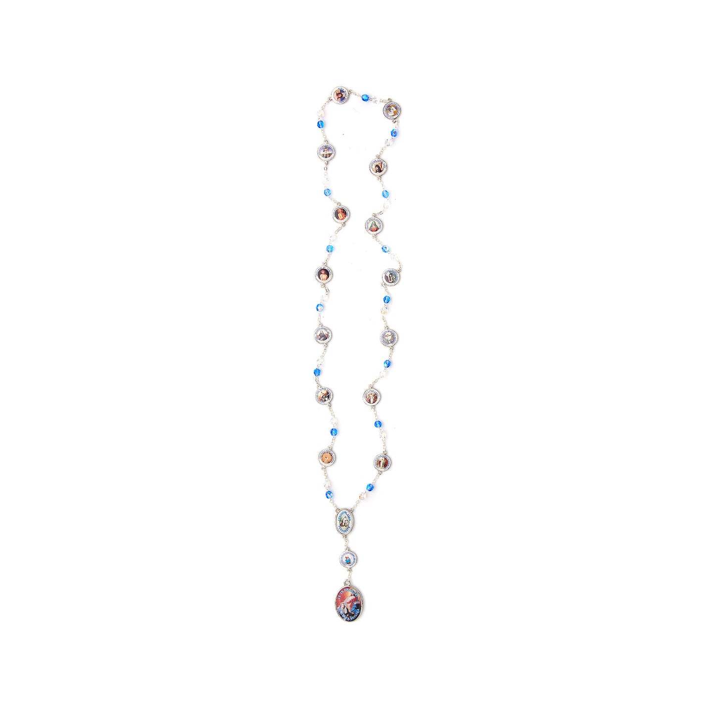 Rosary of Saint Bridget with Crystal beads of 15 Prayers