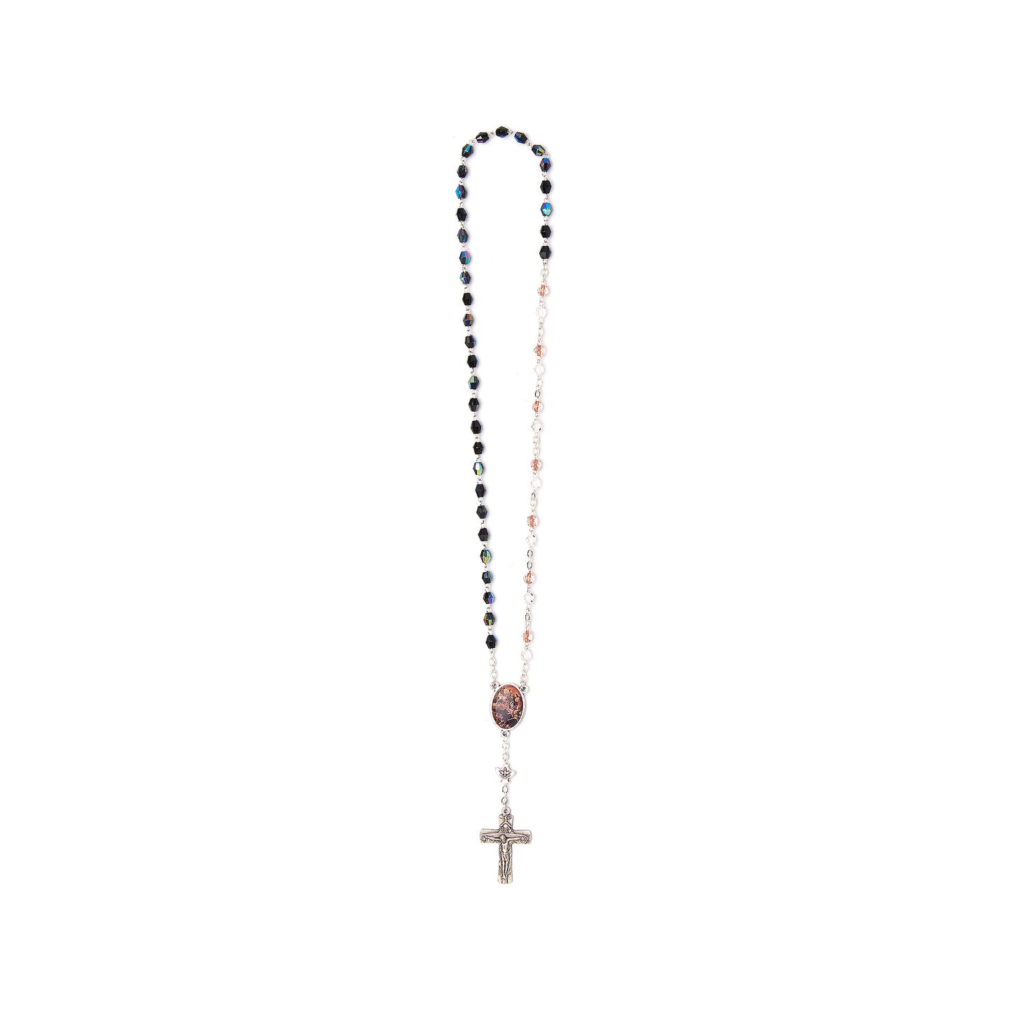 33 Day Rosary (Holy Souls in Purgatory) Semi Crystal