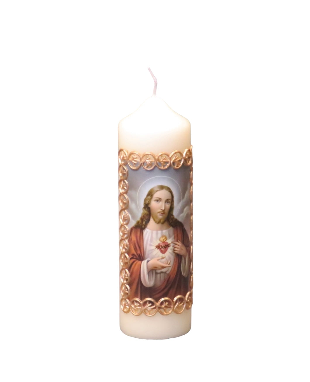 Sacred Heart Devotional Candle – 6x2 inches