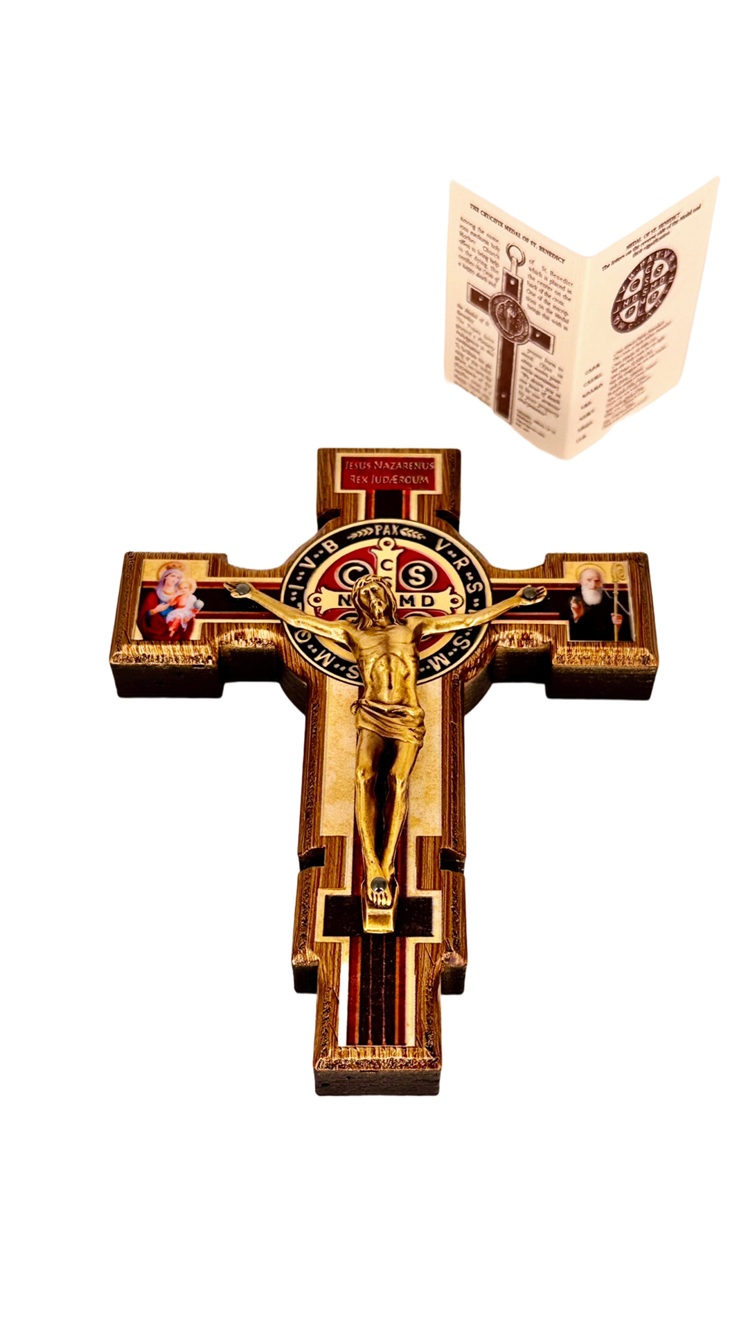 Saint Benedict Crucifix Size: 5.5x4 Inches