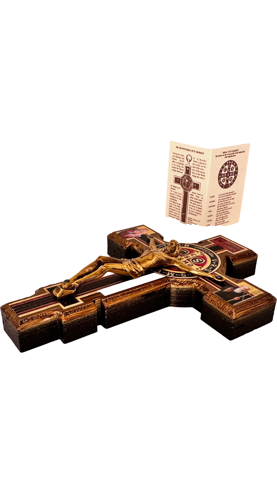 Saint Benedict Crucifix Size: 5.5x4 Inches