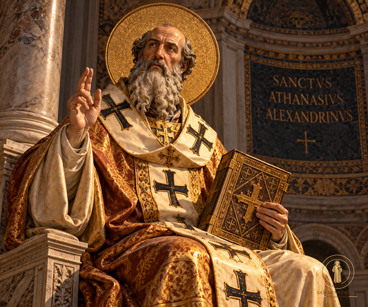 Saint Athanasius of Alexandria, defender of the divinity of Christ and the Council of Nicaea
