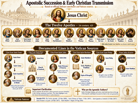 Apostolic succession from Jesus Christ and the Twelve Apostles to the early Church