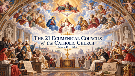 The 21 Ecumenical Councils of the Catholic Church from Nicaea to Vatican II