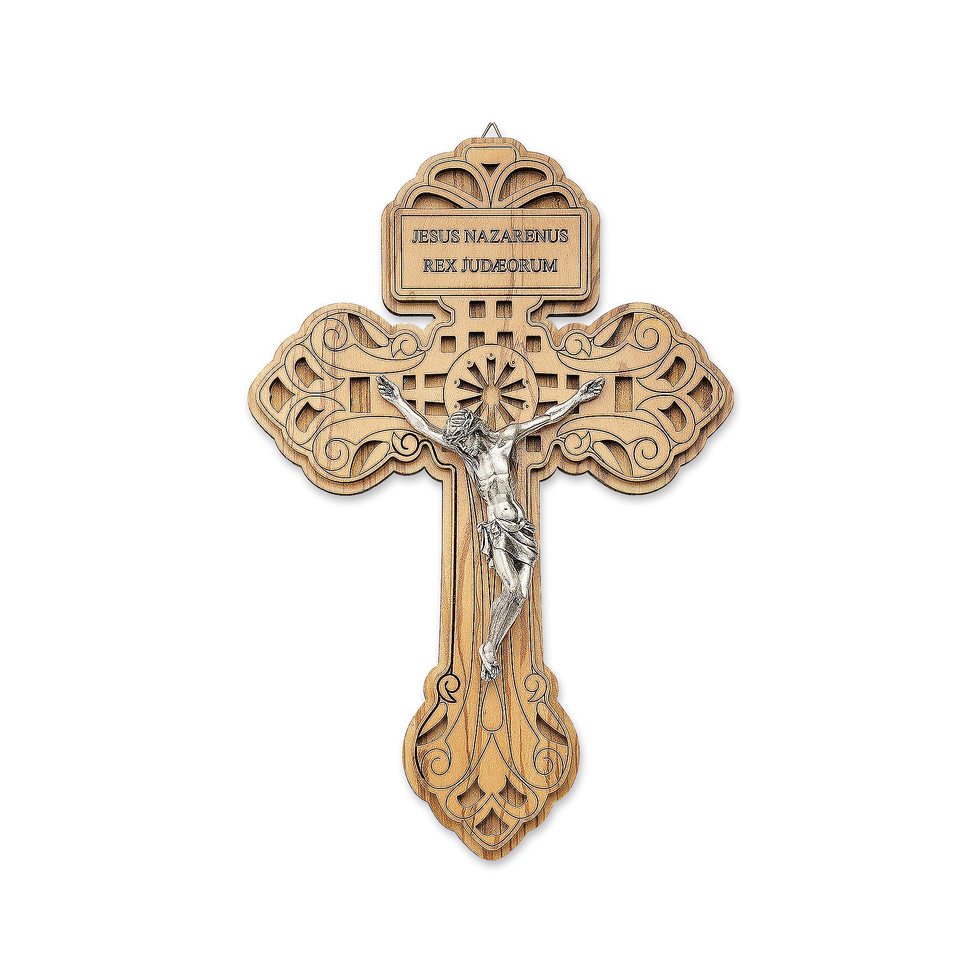 YionZian 7 Inch Metal Enamelled Cruz Del Perdon Catolica Glow in the YionZian 7 Inch Metal Enamelled Cruz Del Perdon Catolica Glow in the