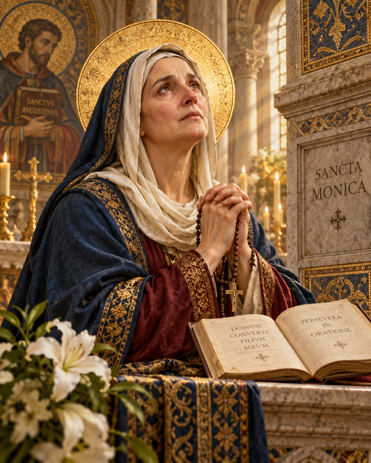Saint Monica: A Mother of Prayer, Perseverance, and Hope