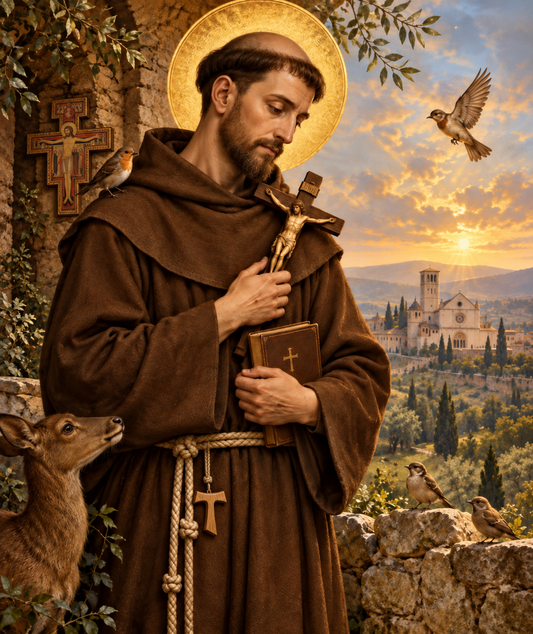 Saint Francis of Assisi: Poverty, the Cross, and the Joy of the Gospel