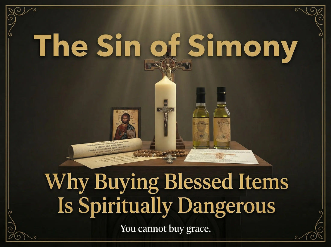 Wanting to Buy Blessed Items: The Sin of Simony