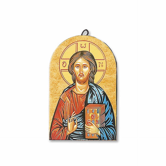 Icono de madera bicentino – Imagen de Cristo