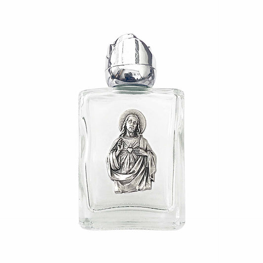 La Botella de Agua Bendita Medalla Sagrado Corazón de Jesús (BOTELLA VACÍA)