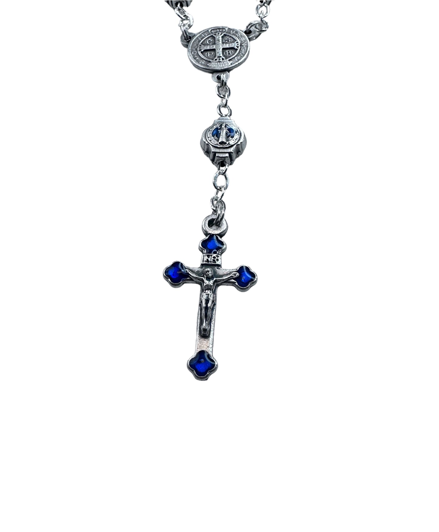 Decade metal Saint Benedict mm.8