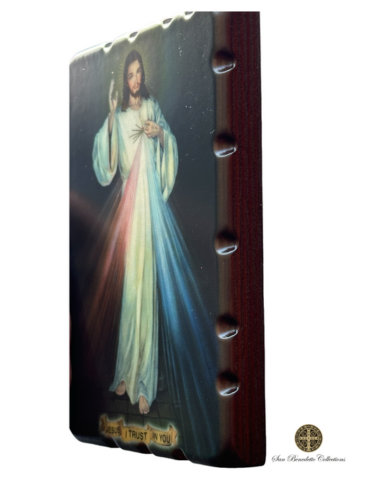 The Divine Mercy in Wood