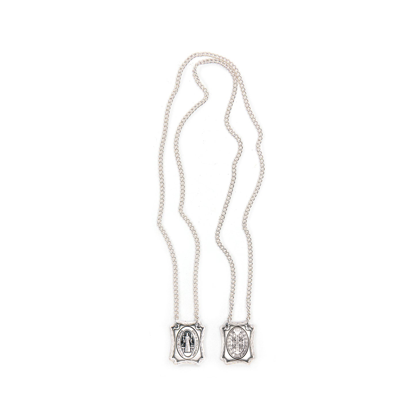St Benedict Scapular Metal