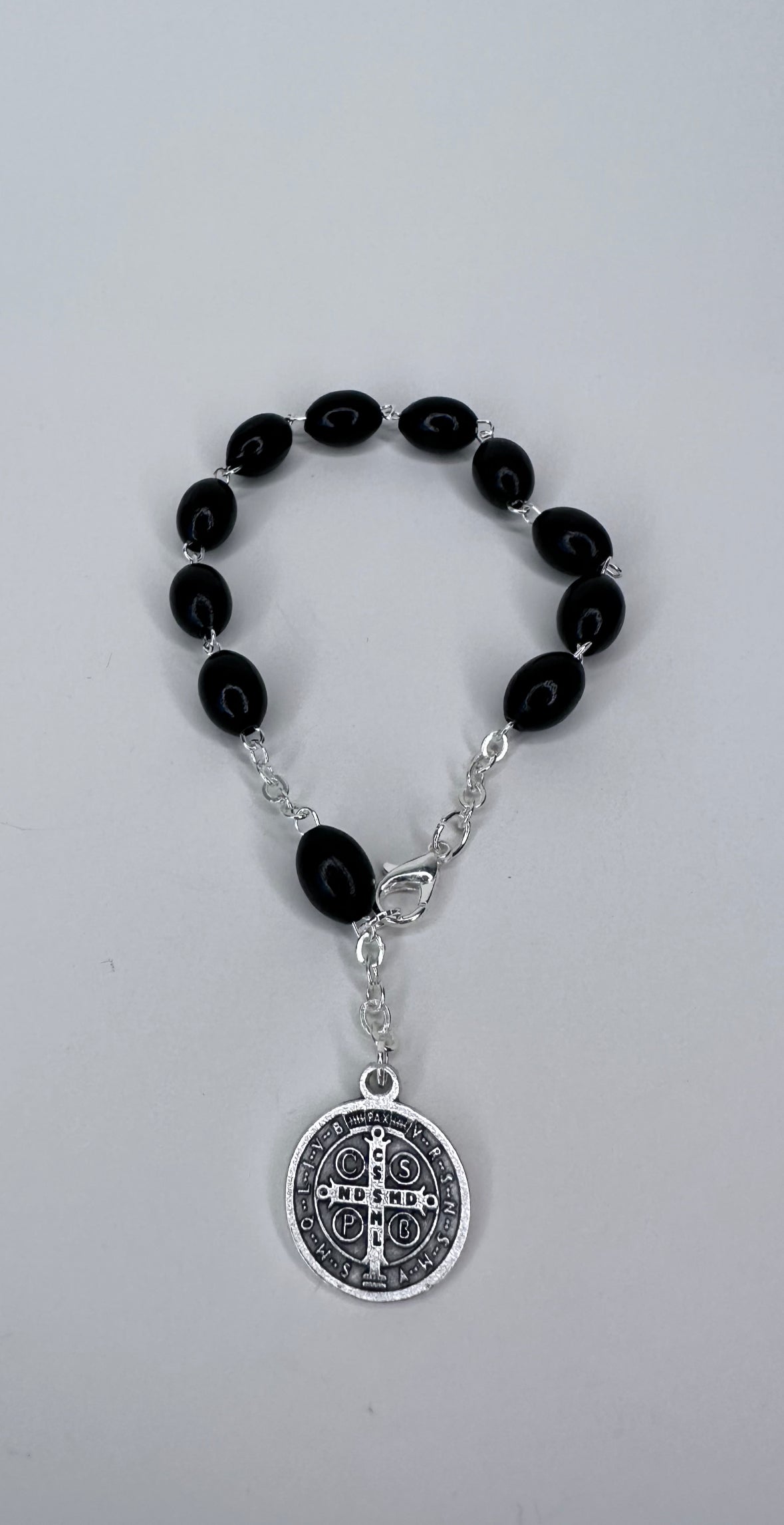 Pulsera Rosario San Benito Negra