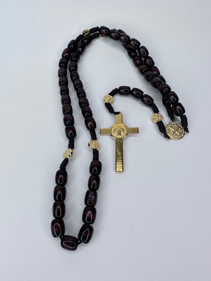 Rosario San Benito Marrón Oscuro