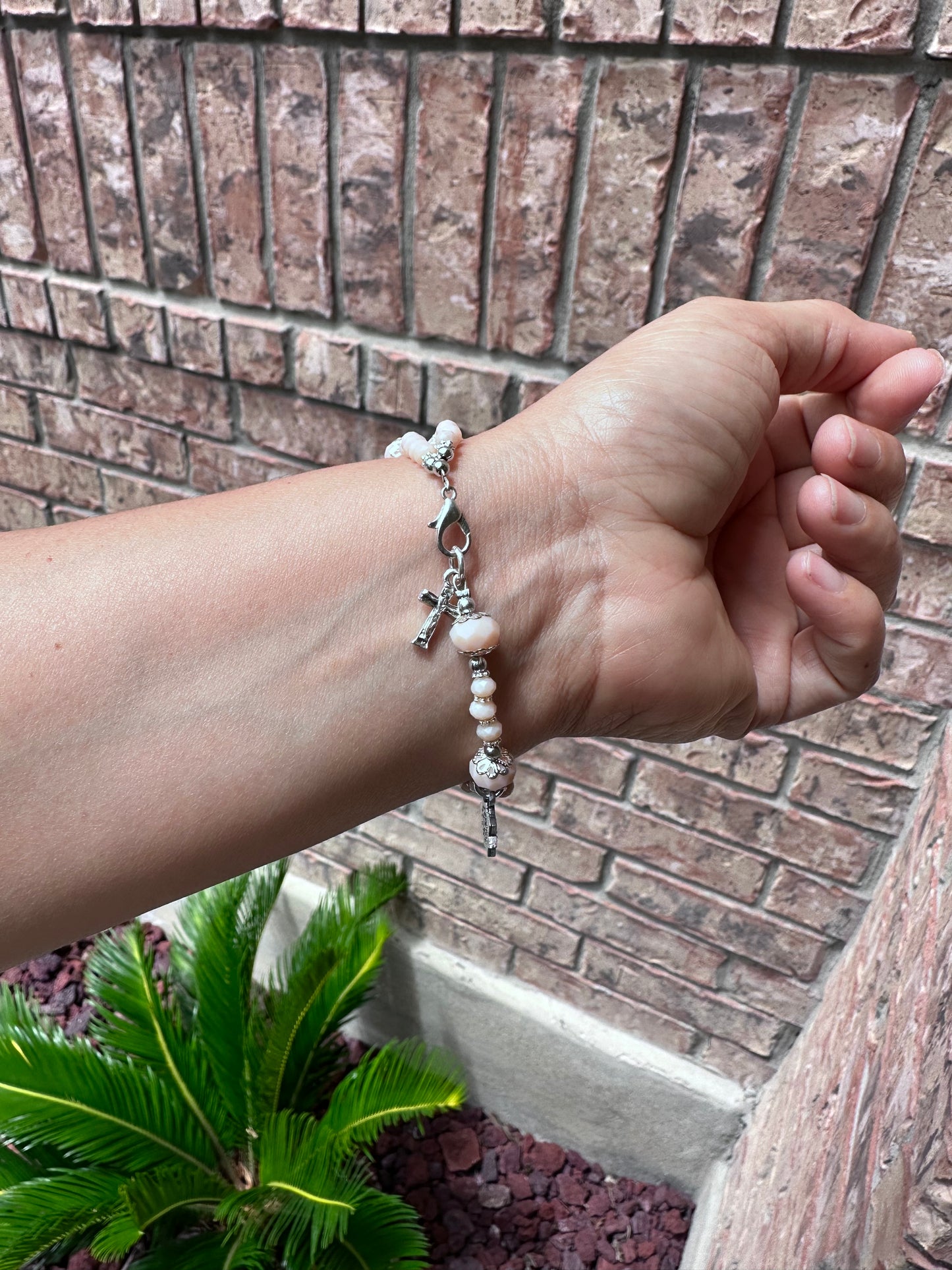 Rosary bracelet miraculous medal