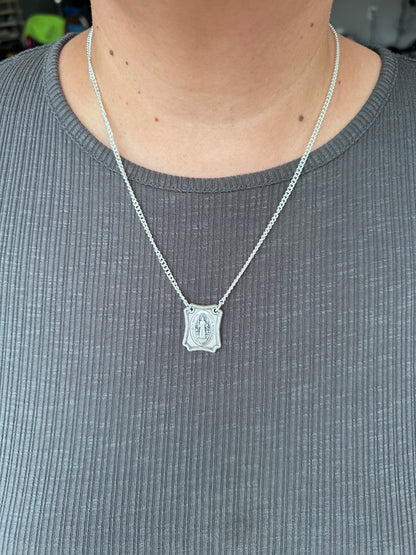 St Benedict Scapular Metal