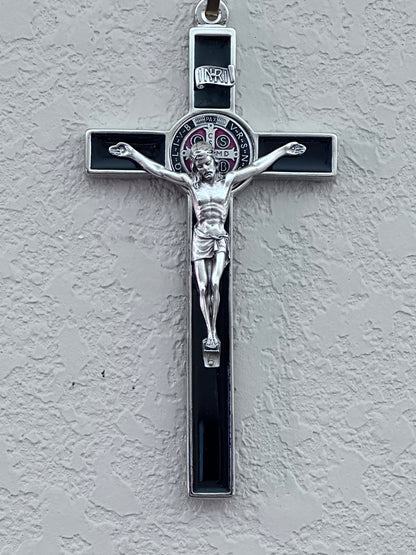 Cruz de San Benito Color Negro 7.87 pulgadas