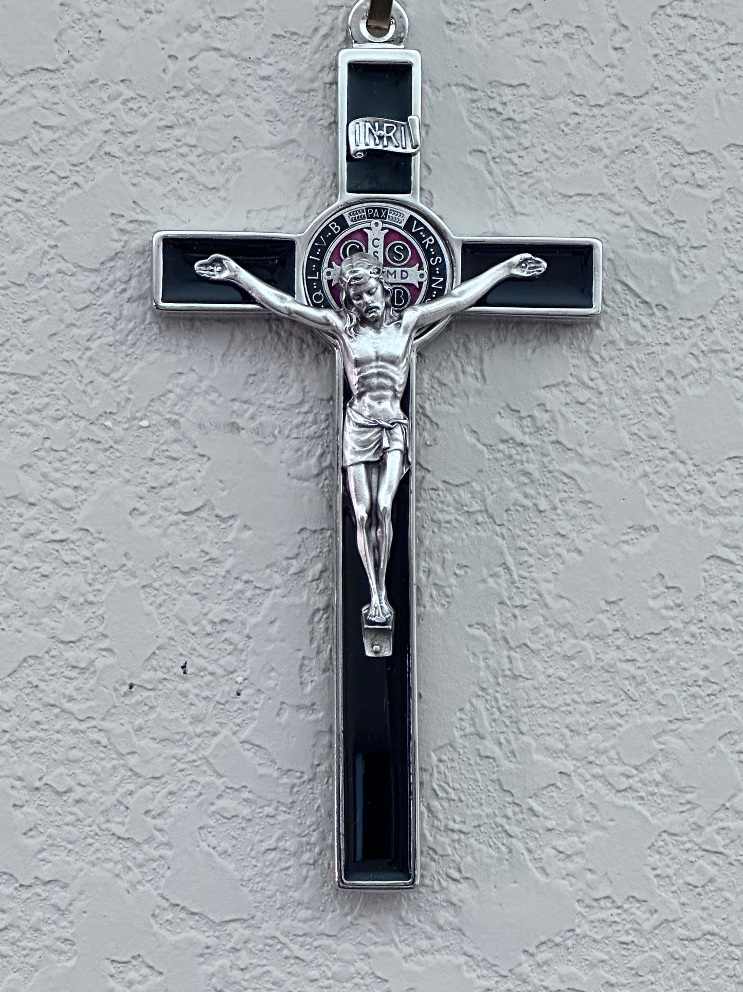 Saint Benedict Cross Black Color 7.87 inch