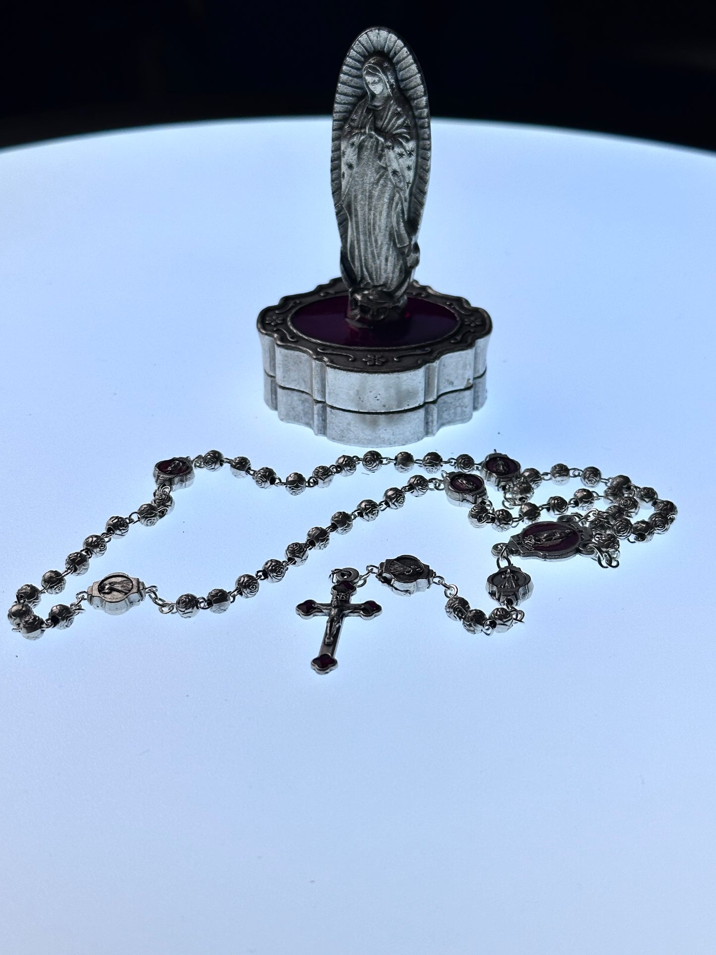 Virgen de Guadalupe Rosary Holder