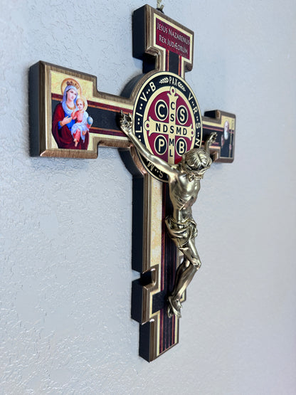 Cross of Saint Benedict 15 1/4 x 12 inches