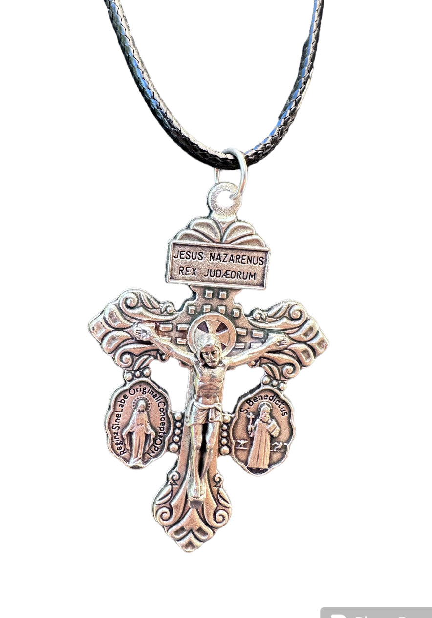 XUZOPIM Collana Uomo e Donna Crocifisso in Acciaio con Zirconi, Catena con Pendente a Croce Rapper, Catena Pendente in Acciaio Inossidabile Retro Regalo per Ragazzo XUZOPIM Collana Uomo e Donna Crocifisso in Acciaio con Zirconi, Catena con Pendente a Croce Rapper, Catena Pendente in Acciaio Inossidabile Retro Regalo per Ragazzo