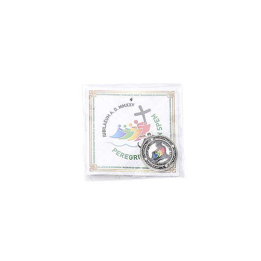 Colored metal Jubilee medal