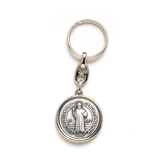 Saint Benedict Medal Key Chain
