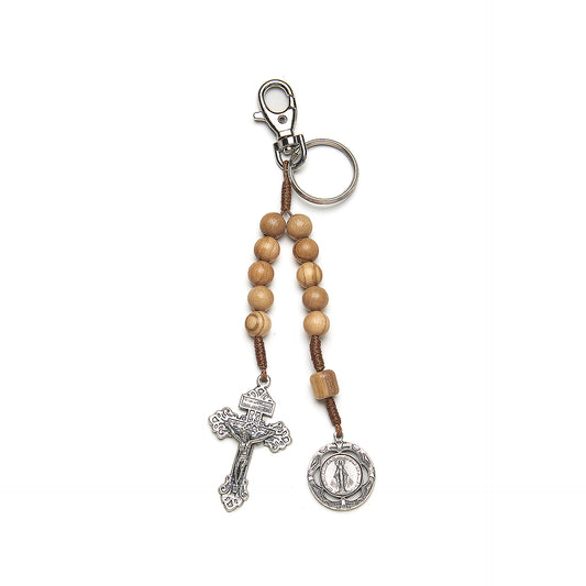 Keychain miraculous medal/The Pardon Crucifix