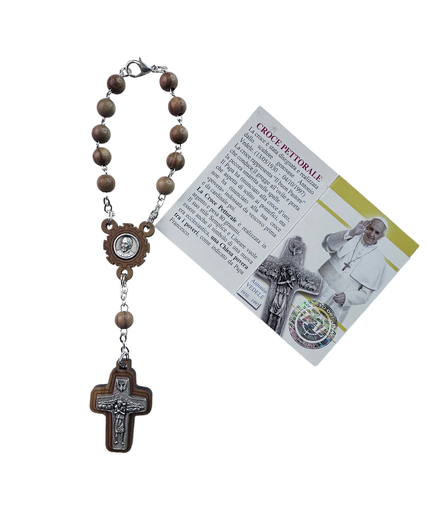 Decenario La Cruz del Buen Pastor/Papa ​​Francisco