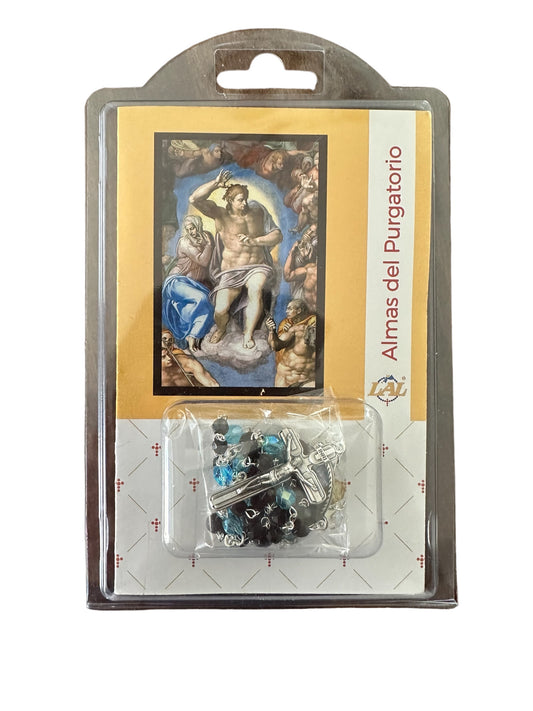 Rosario Almas del Purgatorio Semicristalino