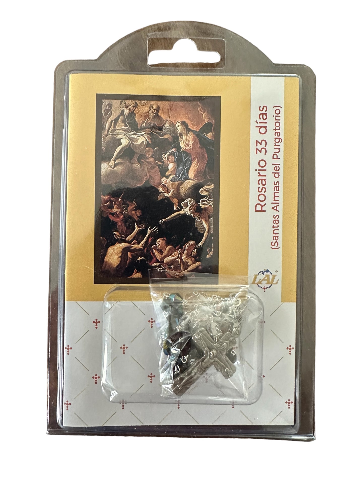 33 Day Rosary (Holy Souls in Purgatory) Semi Crystal
