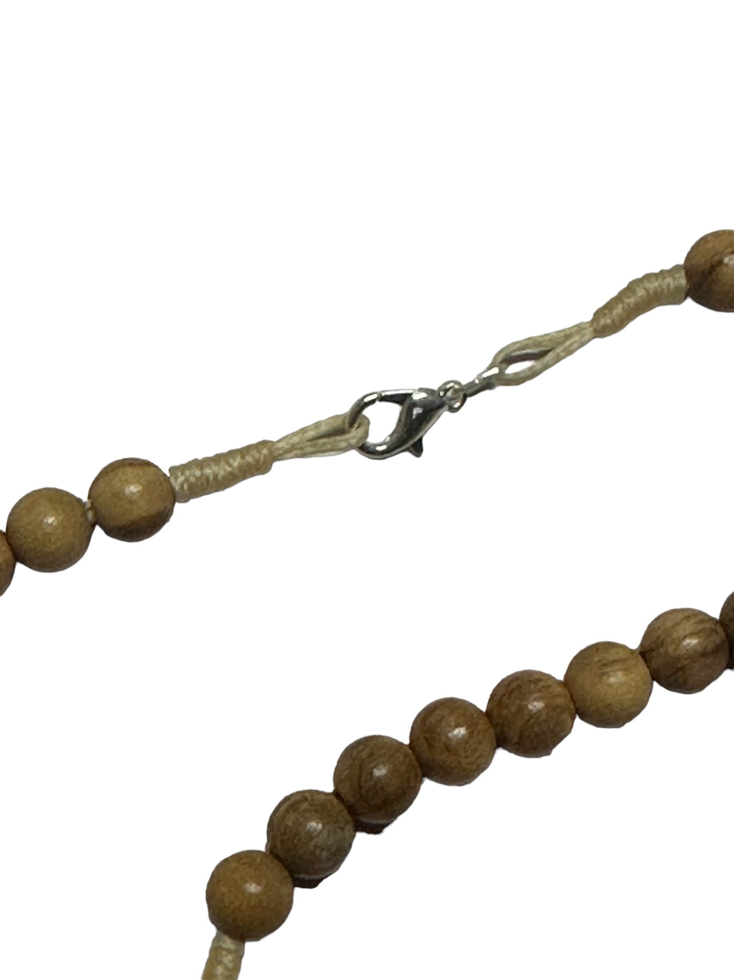 COLLANA ROSARIO IN LEGNO D'ULIVO SAN BENEDETTO