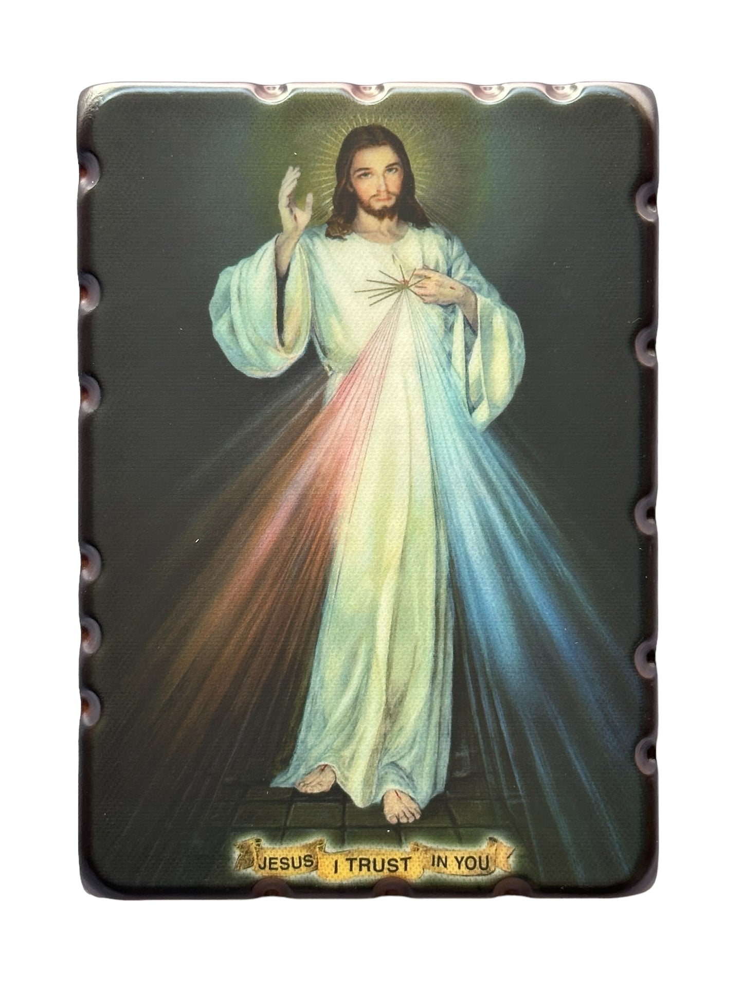 The Divine Mercy in Wood