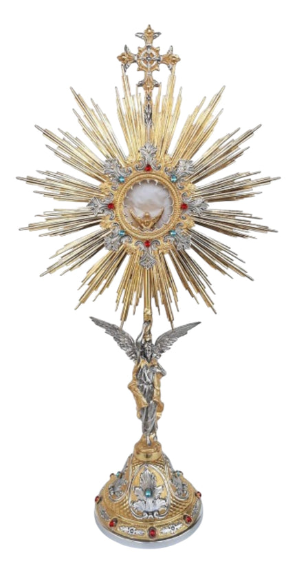 Monstrance with Crucifix and Angels