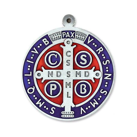 Sain Benedict Medallion 3.8 Inches