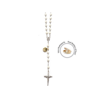 Rosary Mother of Pearl, Silver 925