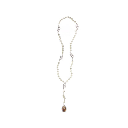 Holy Family Rosary with Glass beads