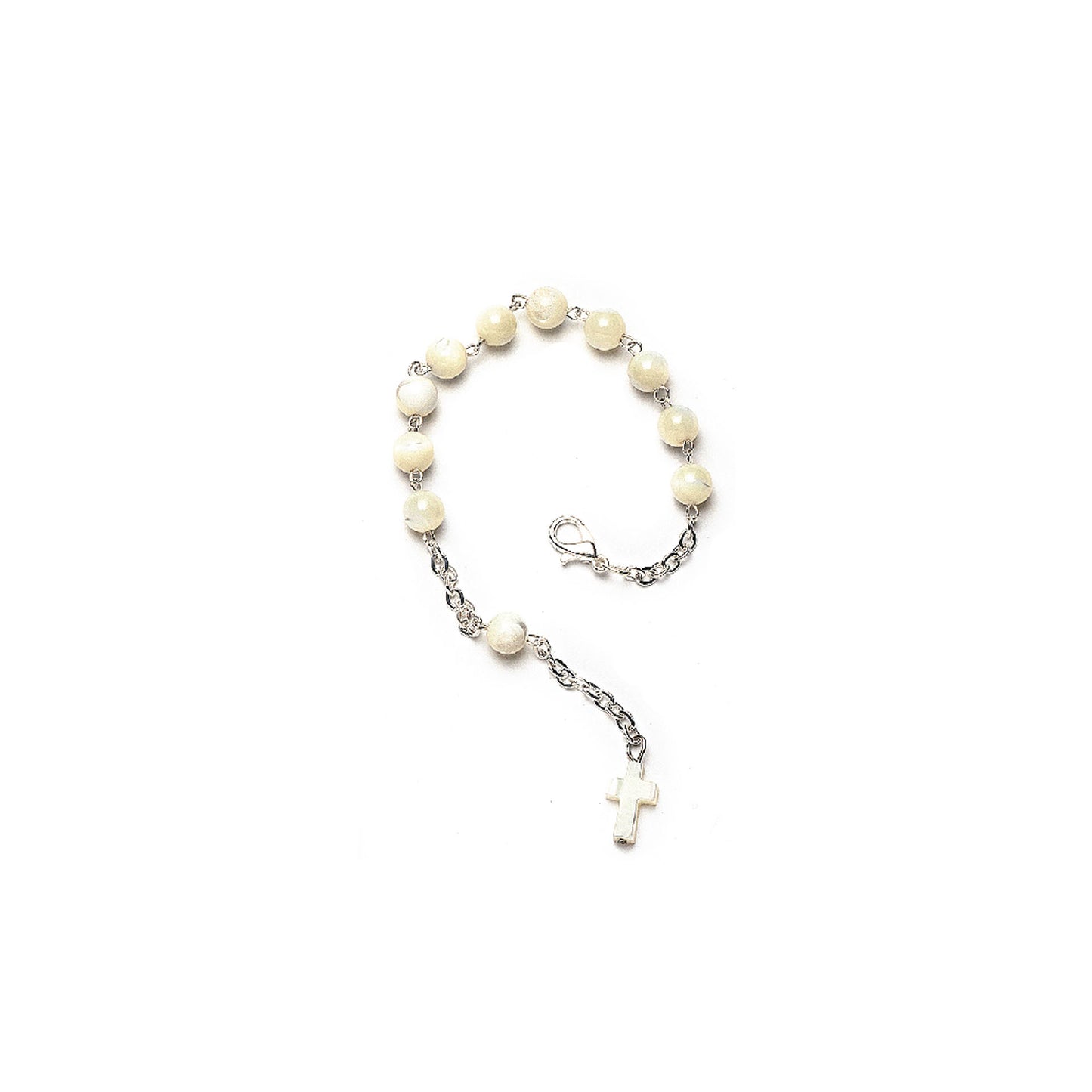 Rosary Bracelet Mother-of-Pearl