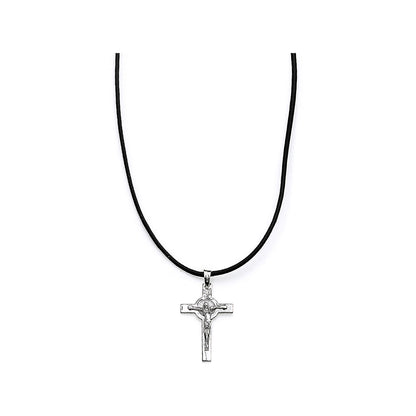 Saint Benedict Crucifix 925 Silver
