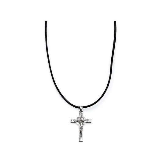 Crocifisso San Benedetto Argento 925