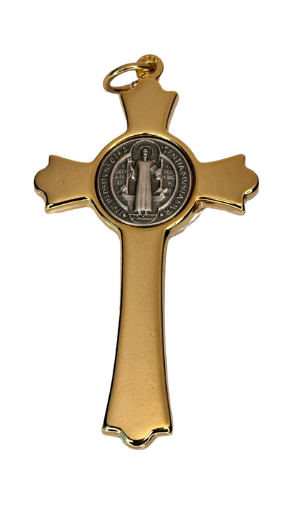 Cruz San Benito Metal Dorado